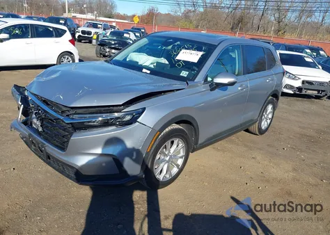 2025 Honda Cr-V Ex Awd из США, поврежденный, VIN 2HKRS4H45SH441449